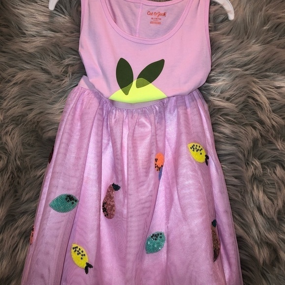 Cat and Jack Girls Pink Floral Top And Skirt NWOT Size Girls 14 XL - Picture 5 of 11